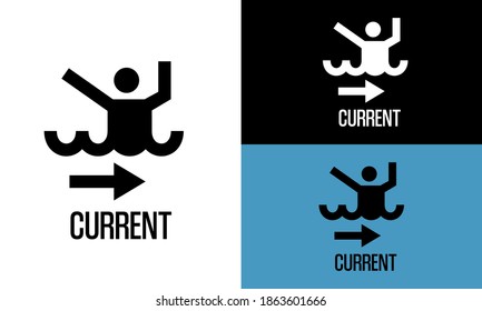 simple disaster-prone icon vector eps