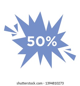 Simple Discount Logo Design Art