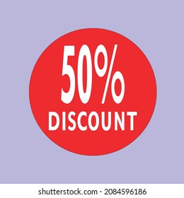 simple discount stickers, red discount stickers for items for sale