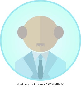 Simple doctor web icon mark