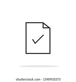 simple document design icons  for your web site design, logo, app, UI, vector illustration