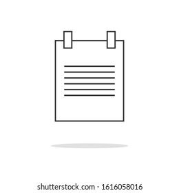 simple document design icons  for your web site design, logo, app, UI, vector illustration and others