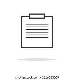 simple document design icons  for your website design, logo, app, UI, vector illustration and others