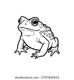 Simple doodle animal in