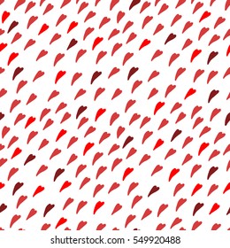 Simple doodle seamless with hearts.  Hand drawing. Seamless for fabric design, gift wrapping paper and printing and web projects.