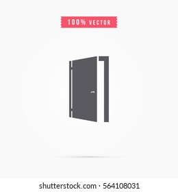 simple door icon design