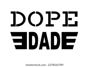 einfache Papa-Schrift im Design