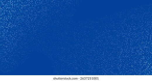 Simple Dotted Blue Tech Finance Fintech Background Abstract Pixel Pattern. Abstract Business Tech Modern Abstract