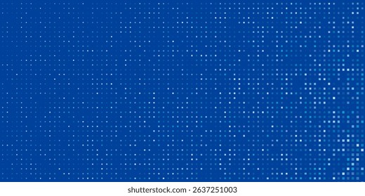 Simple Dotted Blue Tech Finance Fintech Background Abstract Pixel Pattern. Abstract Business Tech Modern Abstract Simple
