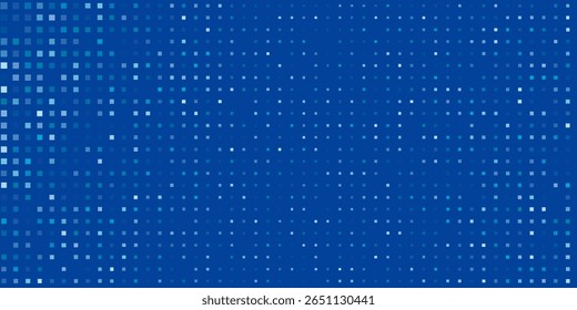 Simple Dotted Blue Tech Finance Fintech Background Abstract Pixel Pattern. Abstract Business Background Simple Art