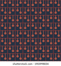 Simple dotted seamless pattern for web, advertising, textiles, prints and any design projects. Geometric shapes will decorate any surface or thing and make it attractive.