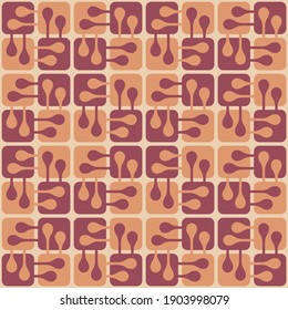 Simple dotted seamless pattern for web, advertising, textiles, prints and any design projects. Geometric shapes will decorate any surface or thing and make it attractive.