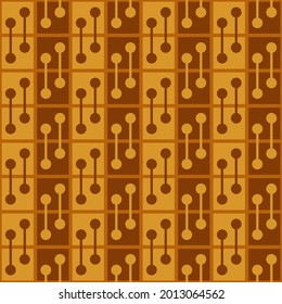Simple dotted seamless pattern for web, advertising, textiles, prints and any design projects. Geometric shapes will decorate any surface or thing and make it attractive.