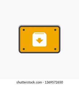 simple download icon