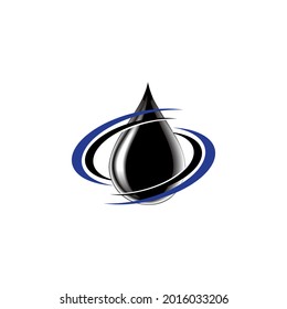 simple drop of oil logo
