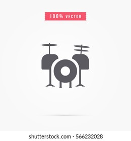 simple Drum icon