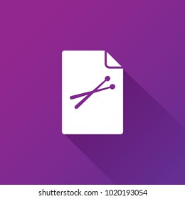 simple Drumsticks icon