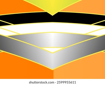 SIMPLE dual tone DYNAMIC LINE art design with aesthetic colourful background for book cover or wedding invitation