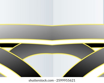 SIMPLE dual tone DYNAMIC LINE art design with aesthetic colourful background for book cover or wedding invitation