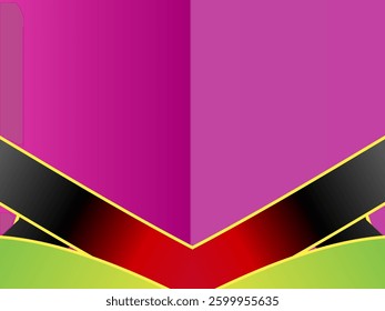 SIMPLE dual tone DYNAMIC LINE art design with aesthetic colourful background for book cover or wedding invitation