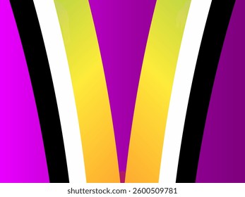 SIMPLE dual tone DYNAMIC LINE art design with aesthetic colourful background for book cover or wedding invitation