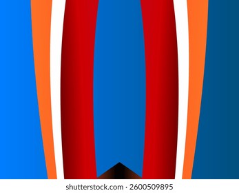 SIMPLE dual tone DYNAMIC LINE art design with aesthetic colourful background for book cover or wedding invitation