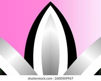 SIMPLE dual tone DYNAMIC LINE art design with aesthetic colourful background for book cover or wedding invitation