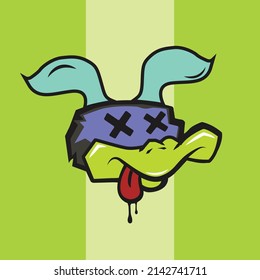 simple Duck vector design. simple Vector art. Duck design.
