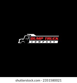Un sencillo logo de un camión de volcado presenta un diseño minimalista que captura la esencia de la funcionalidad de un camión de volcado. Es una opción adecuada para empresas relacionadas con servicios de construcción o de equipo pesado