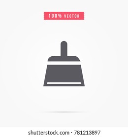 simple dustpan icon