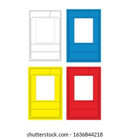 Simple And Dynamic Company Identification Cards, Parking Cards, Work Cards,Company Cards
