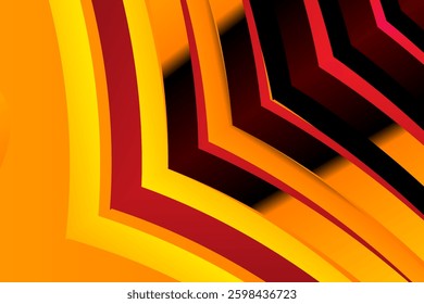 SIMPLE DYNAMIC LINE art  design with aesthetic gradient colourful shape