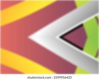 SIMPLE DYNAMIC LINE art design with aesthetic colourful background