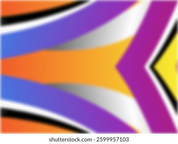 SIMPLE DYNAMIC LINE art design with aesthetic colourful background