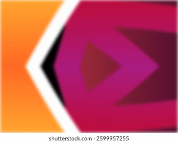 SIMPLE DYNAMIC LINE art design with aesthetic colourful background