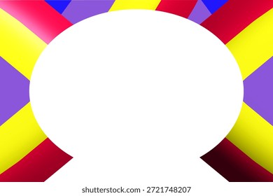 Diseño de arte SIMPLE DYNAMIC LINE con fondo estético colorido