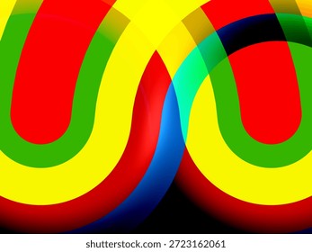 SIMPLES DINÂMICO LINHA arte design com fundo colorido estético