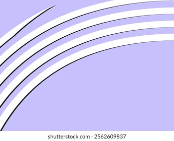 SIMPLE DYNAMIC LINE design with aesthetic PASTEL background