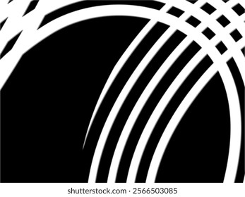 SIMPLE DYNAMIC LINE design with aesthetic black and white background