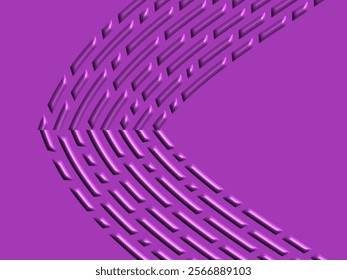 SIMPLE DYNAMIC LINE design with aesthetic  purple background