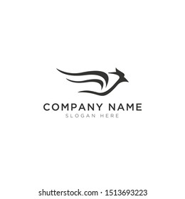 Simple eagle abstract Logo Template Design Vector, Emblem, Design Concept, Creative Symbol, Icon