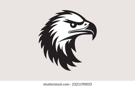 Simple eagle icon vector concept