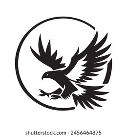 Simple Eagle Images. Eagle symbol vector illustration