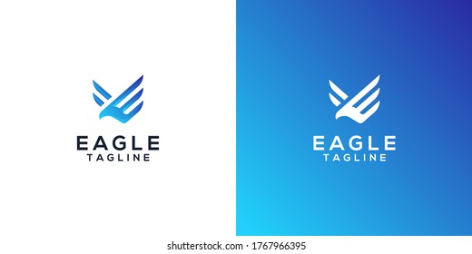 Simple Eagle Logo Design Inspiration