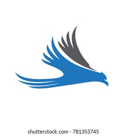 Simple Eagle Logo Symbol Template