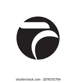 simple eagle logo vector illustration design template - vector
