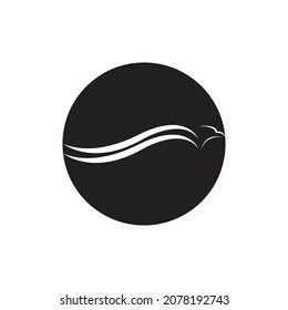 simple eagle logo vector illustration design template - vector