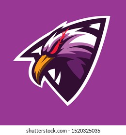 
a simple eagle logo for your project, company, agency, or business.