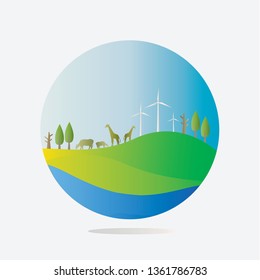 Simple Earth Day Poster