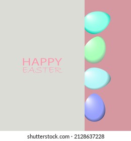 Simple Easter cards with cute chicks for icons. Hand drawn vector illustration for sticker, decor, coloring book.